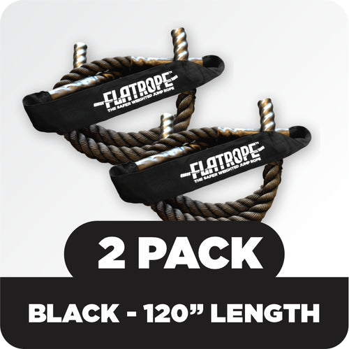 FLATROPE- BLACK- 120" (2 PACK) image 0