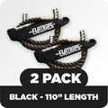 FLATROPE- BLACK- 110" (2 PACK) image 0